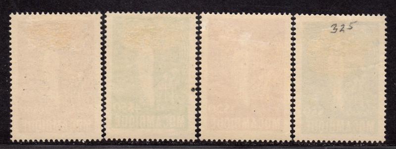 $Mozambique Sc#325-328 M/H/VF-XF, complete set, Cv. $20