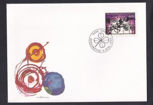 Liechtenstein   #1024  FDC 1994  Mobile by Jean Tinguely