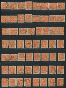 Canada #122 Used Admiral Wholesale Lot of 81