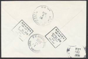 1978 Registered Cover Oshawa Sub 5 to Don Mills ONT