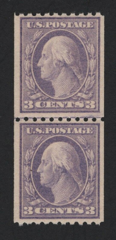 United States MINT Scott Number 489 JOINT LINE PAIR  MNH  F-VF -  BARNEYS