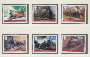 Isle of Man 2004 Steam Trains set 6 - U/Mint