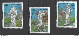 2000 Somalia Divers Marine Life #802-804 Michel 16 Euro ** Nw1458