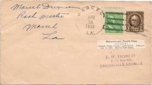 United States Louisiana Marcel 1939 4c-bar  1898-1939  Philatelic.