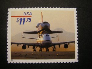 Scott 3262, $11.75 Piggyback Shuttle, MNH Single, Express Mail Beauty