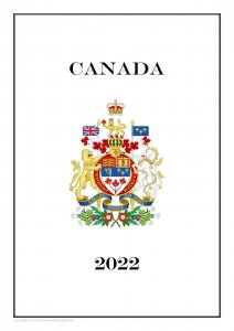 Canada 2022 Update  PDF (DIGITAL)  STAMP ALBUM PAGES 