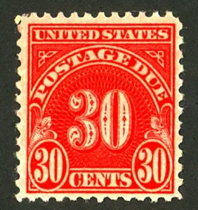 U.S. #J85 MINT OG NH