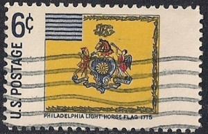 1353 6 cent Philadelphia Light House VF used