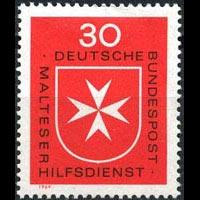 GERMANY 1969 - Scott# 1006 Maltese Relief Set of 1 NH