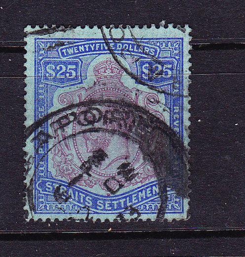 STRAITS SETTLEMENTS 1921-33  $25   KGV  FU  SG 240b