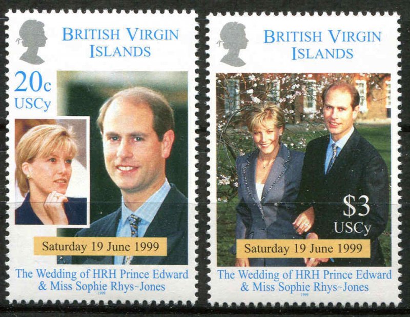 Virgin Islands 1999 #908-909 Set MNH VF Wedding