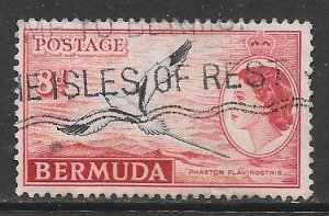 Bermuda 153: 8pWhite-tailed Tropicbird (Phaethon lepturus), used, F-VF