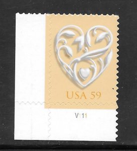 #4272 MNH Plate # Single