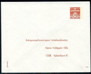 DENMARK EL2, Entreprenorforeningens Licitationskontor, 70ore red, #265x, unused 