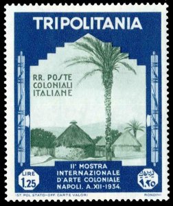 Tripolitania Scott 77 Unused hinged.