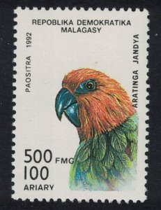 Malagasy Rep. Jandaya conure Parrot 1993 MNH SG#958