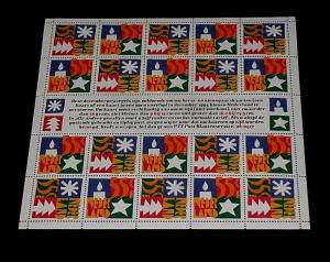 NETHERLANDS, 1994, CHRISTMAS TREE FESTIVAL, SHEET/20, MNH,  NICE! LQQK!