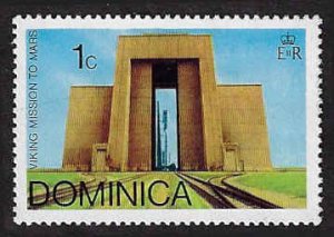 Dominica #495 Unused LH; 1c Viking Mission - Titan Launch Center (1976)