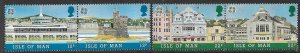 GB ISLE OF MAN 1987 EUROPA Buldings Set Sc 331-334 MNH