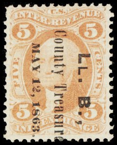 U.S. REV. FIRST ISSUE R27c  Used (ID # 116735)