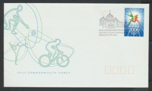 SG 2575  SC# 2453 Cover - Commonwealth Games  Melbourne 2006