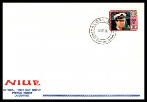 Niue 456 Prince Henry U/A FDC