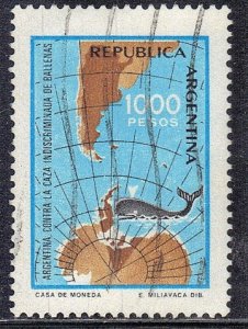 ARGENTINA SC# 1323 USED 1000p 1981
