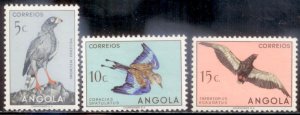 Angola 1951 SC# 333-5 Birds MNH-OG E35