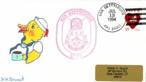 USS Gettysburg CG64 1994 Bryant Cover