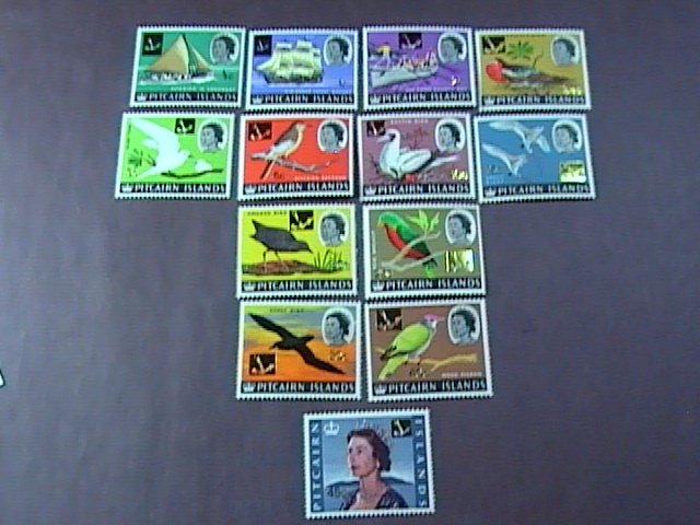 PITCAIRN ISLANDS # 72-84-MINT NEVER/HINGED-COMPLETE SET----QEII----1967