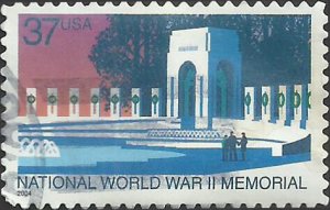 # 3862 USED NATIONAL WORLD WAR 2 MEMORIAL