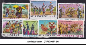 ST VINCENT - 1976 KINGSTON CARNIVAL '76 - 7V MNH