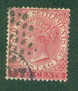 STRAITS SETTLEMENTS 41 USED BIN $0.50