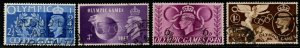 GB SG495/8 1948 OLYMPIC GAMES FINE USED 