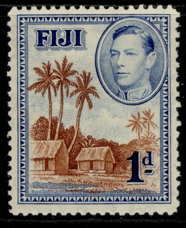 FIJI GVI SG250, 1d brown & blue, M MINT. 