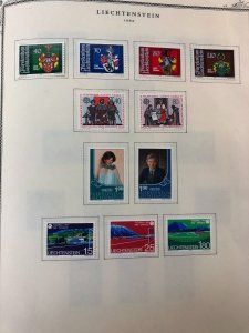 LIECHTENSTEIN – MINT COLLECTION 2nd HALF OF THE 20th CENTURY – 424449