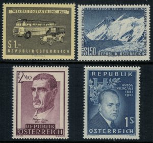 Austria #615*,6-8* NH  CV $5.65