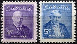 Canada; 1955: Sc. # 357-358: **/MNH Cpl. Set