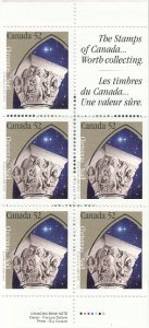 Canada 1995 Booklet #BK188b 52c The Annunciation Christmas philatelic stock