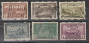 Canada SC 268-273 Used