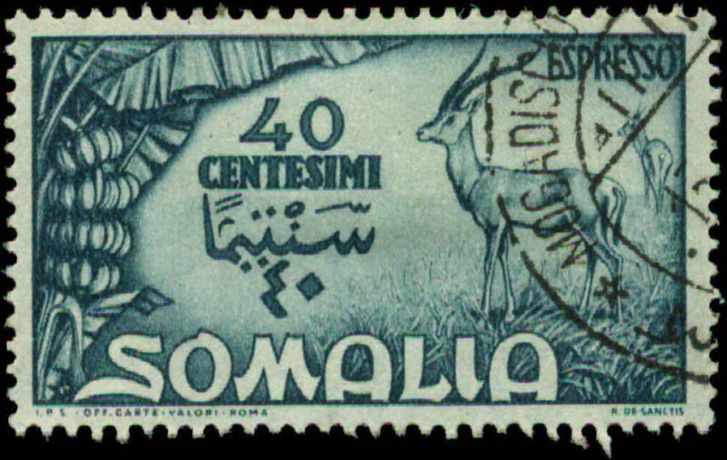 Somalia Scott #E8 Used