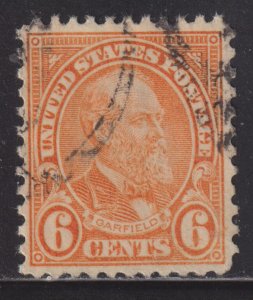 United States 638 Garfield 1927