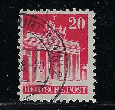 Germany AM Post Scott # 646, used