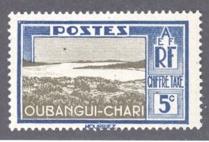 Ubangi, Scott #J12, MNG