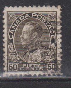 CANADA Scott # 120 Used - KGV Admiral Issue