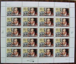 USA, Scott 3135, Rauol Wallenberg sheet of 20