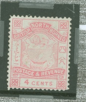 North Borneo #39v Unused Single