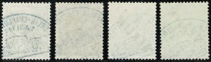 GERMANY BERLIN 1949 2pf-5m FULL SET USED (VFU) SG B1-B20 Wmk.230 P.14 SUPERB