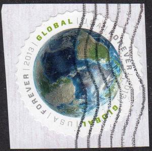 United States 4740 - Used - ($1.10) Globe (on paper) (2013)