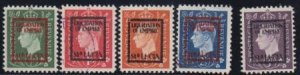 WWII Propaganda Stamps Mi 9IVb-10, 12-14IVb, F - VF + Mint + Used, NGAI St. L...